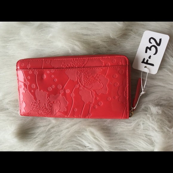 KATE SPADE Japanese Floral Embossed Lacey Wallet - Picture 3 of 7